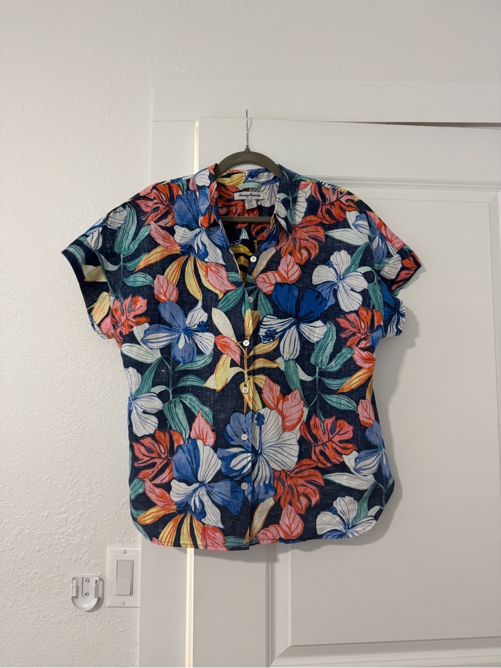 Tommy Bahama Women’s Linen Blend Tropical Sz 14 (i also have the matching skirt)